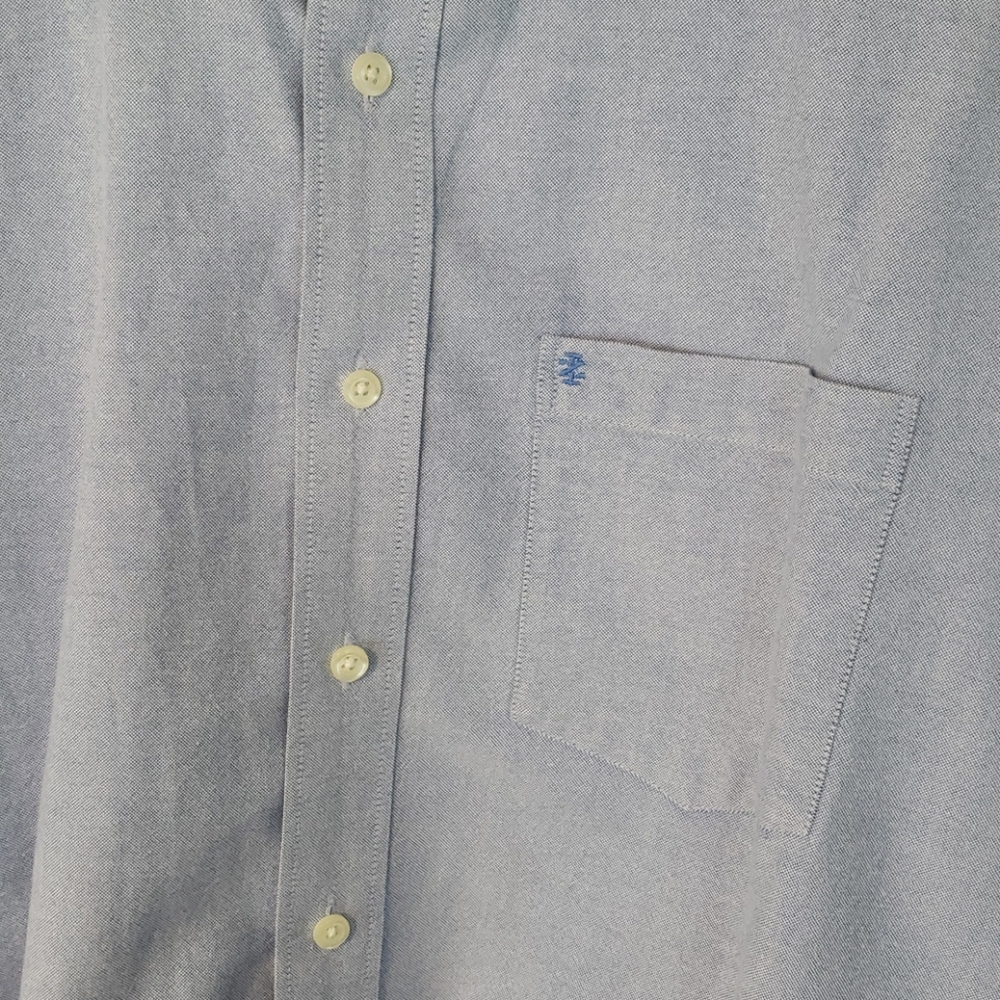Izod men's long sleeve button down shirt - Picture 8 of 8